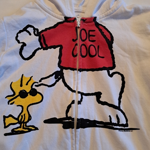 Peanuts Snoopy 4T zip up hoodie unisex floppy ears - Picture 3 of 6